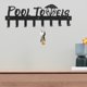 thumbnail image 1 of unbranded De Pared De Hierro Negro Para Colgar Toallas Ropa Sombreros Con Simple, 1 of 7