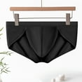 thumbnail image 5 of Men Briefs High Elasticity Fit Tight Cut Panties Breathable Smooth Wiring Low Waist Underwear Daily Wear, 5 of 8