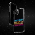 thumbnail image 6 of DistinctInk Clear Case for Apple iPhone 13 Pro MAX (6.7" Screen) - Don't Create Miracles Create Results, 6 of 9