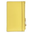 thumbnail image 2 of Michael Kors Women's Jet Set Travel Medium Saffiano Leather Zip Card Case (Daisy Yellow), 2 of 4