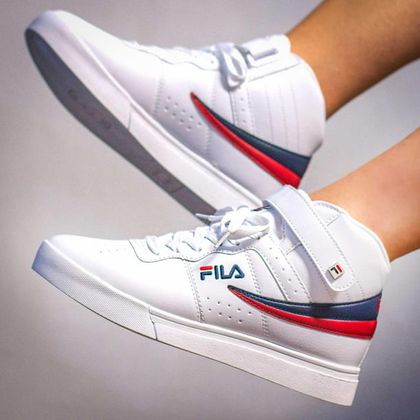 Tenis Fila Vulc 13 5CM00101125 Mujer blanco 24 Fila Vulc 13 Walmart en linea