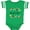 Football Green and White, variant on Inktastic Nanas Girl Bright Flowers Girls Baby Bodysuit