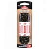 KIWI Outdoor Round Laces Black/Yellow Dash 72" 2 pairs