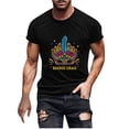 thumbnail image 1 of Camisa de Manga Larga Del Cuello Redondo Del Verano Del Carnaval Impresa de los Hombres, Suéter de Moda de Poliéster para el Uso Casual, Diario Y de Invierno, 1 of 3