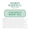 thumbnail image 2 of Mario Badescu Aceite corporal de coco enriquecido con aceite de coco y manteca de karité | Cuidado ligero de la piel para hidratar e hidratar el masaje después de la ducha |147 m, 2 of 9