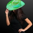 thumbnail image 6 of Censtreet LED Light up Cowboy Hat Glow in The Dark Cowgirl Hats Party Festival Colourful Cowboy Hat, 6 of 6