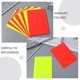 thumbnail image 3 of IDEANATEGRATE 14Ud Tarjetas Roja Y Para Árbitro De Fútbol Portátiles Y Duraderas En Material PVC, 3 of 8