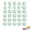 Green, variant on Numbered Pencil Toppers 1-30, Reusable Identification Markers for Pencil Tracking & Organization, Desk & Office Supply