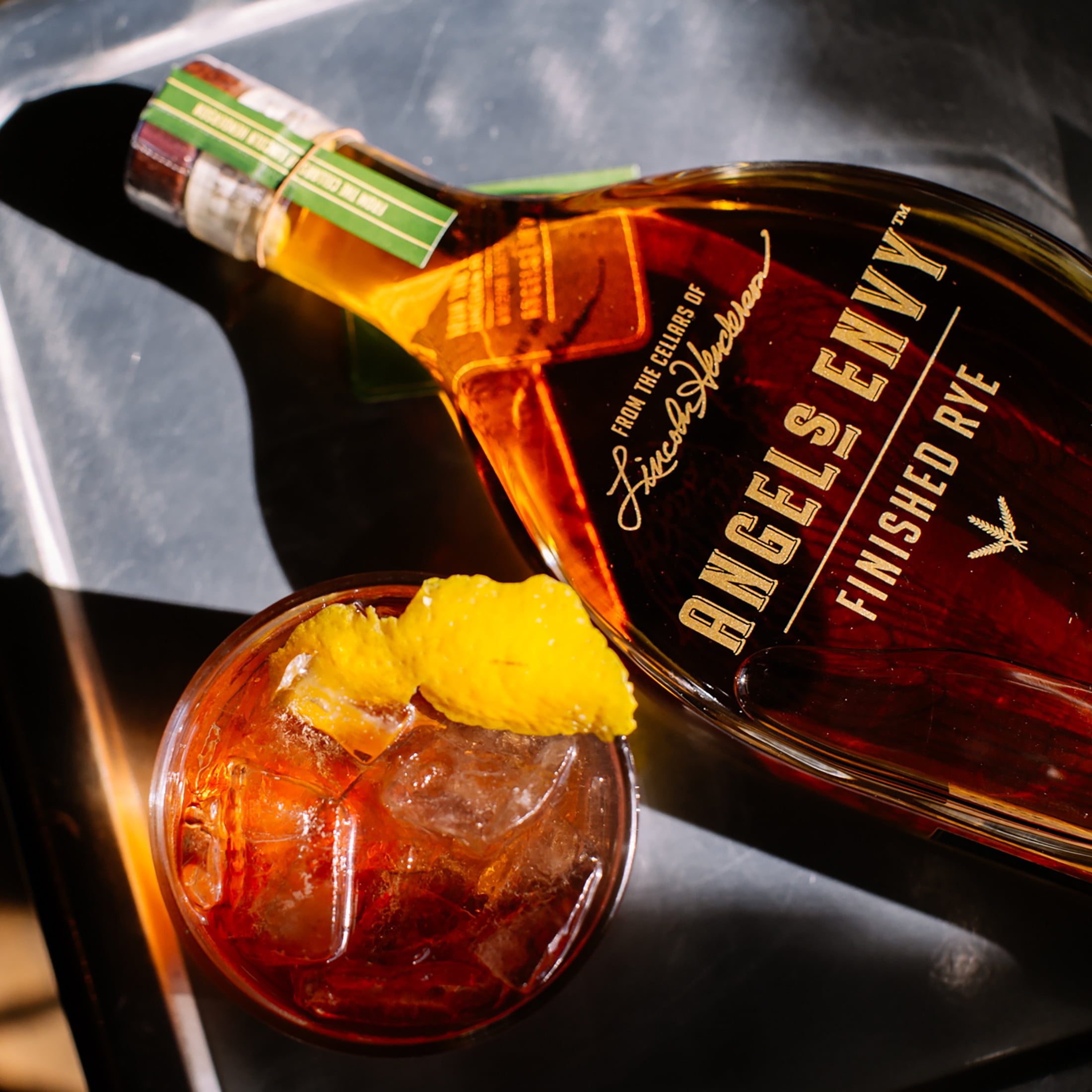 ANGEL'S ENVY, Finished Rye Whiskey, 750 mL Bottle, ABV 50