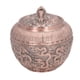 thumbnail image 5 of Bote de Almacenamiento de Té de Aleacion Vintage de China, Caja Hertica de Hojas Suladas de Dragón, Caja de Espicas, Latas de Hojalata, Contenedor Pequeño de Hierba,, 5 of 7