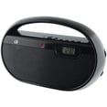 thumbnail image 1 of GPX, Inc. R602B Radio AM/FM portátil con reloj digital y entrada de línea (negro), 1 of 2