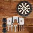 thumbnail image 4 of 1 Set Dart Holder Kit Falling Prevention Firmly Fixed Wide Compatibility Dartboard Wall Bracket Kit Replacement for Mounting Dartboard, 4 of 7