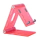 thumbnail image 1 of Soporte para teléfono de escritorio Soporte para teléfono de plástico plegable para oficina en casa Soporte para teléfono móvil ajustable en ángulo, rosa rojo Inevent EL4391-02B, 1 of 7
