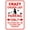 As Pictures ShowA316, variant on Crazy Chicken Lady Parking Only Funny Caution Sign Outdoor Decor 8" x 12" Sign