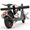 Black-red, variant on OBX OBX 350W Electric Scooter for Adults: 18 MPH, 16 Mile Range, 8.5" Solid Tires, Foldable Portable E-Scooter for Commute,UL Certified