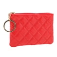 thumbnail image 2 of Unique Bargains 1 Pc Coin Purse Wallet Argyle Coin Purse Pouch Red, 2 of 5