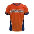thumbnail image 4 of Mens Soccer Shirt Netherlands Raglan Tops Short Sleeve Fashion T Shirt Graphic Basic Tees Summer Crew Neck Team for Football Top Fan Casual Tops TeeL, 4 of 6