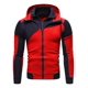 thumbnail image 1 of Sudadera Con Capucha Y Doble Cremallera Colour Block, 1 of 7