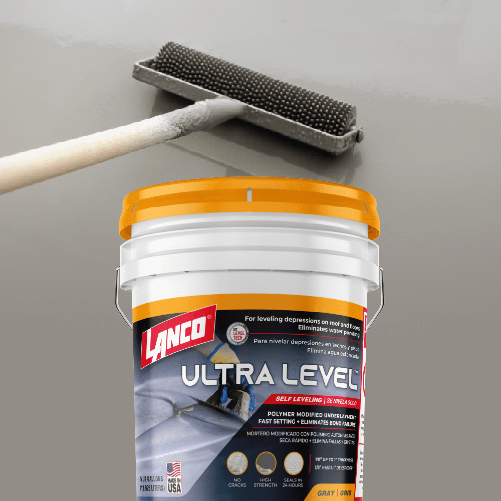 Lanco Ultra Level, Mortar Mix Underlayment Grey Finish, 40 Pound