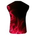 thumbnail image 3 of Gilet Sans Manches pour Hommes Chandail Décontracté Col Rond Motif Imprimé 100 % Polyester, 3 of 6