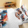 thumbnail image 4 of Erosebridal Formula Car King Bedding, Watercolor King Bed in a Bag, Watercolor F1 7 Pieces, 4 of 6
