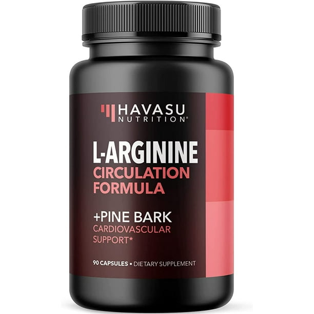 Havasu LArginine Supplement for Men Pine Bark Extract, LArginine