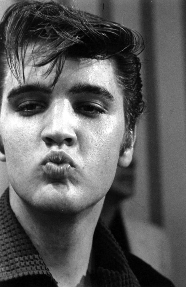 Elvis Presley pouting Photo Print (24 x 30) - Walmart.com