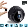 thumbnail image 1 of Mini c谩mara esp铆a oculta inal谩mbrica Wifi Seguridad para el hogar Visi贸n nocturna HD 1080P + 32GB, 1 of 6