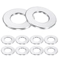 thumbnail image 1 of Uxcell 10-Pack Espaciadores de Aluminio M10 10.5mm/ ID x 20mm/ OD x 1.5mm/ L Espaciador Metálico Redondo para Tornillos, 1 of 1
