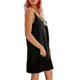 thumbnail image 1 of Vestido playero informal con cuello en V y tirantes finos de verano para mujer con bolsillos ZefeiWu 8390615028776, 1 of 1