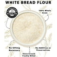 thumbnail image 6 of Certified Glyphosate Residue Free Hard White Whole Wheat Flour | 3 LBS | Bread Flour | Non-GMO | 100% Non-Irradiated | Kosher | USA Grown | Field Traced | Resealable Bag, 6 of 8