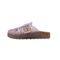 thumbnail image 4 of bebe Girls' Footbed Jelly Clogs with Buckle and Charms for Toddler/Little Kid/Big Kid, 4 of 7