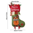 thumbnail image 3 of Kbndieu Christmas Stockings, Classic Knitted Christmas Stockings Santa, Snowman, Reindeer Xmas Character for Mantels, Fireplace, Christmas Tree Decorations, Christmas Gifts, 3 of 6