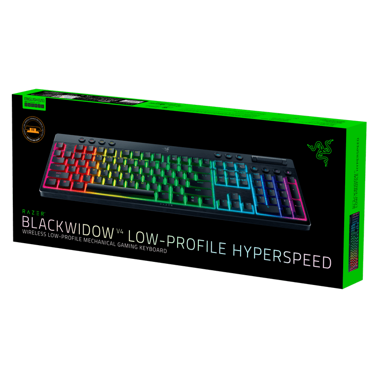 キーボード Razer BlackWidow V4 Low-Profile Tenkey Razer BlackWidow V4 Low-profile Tenkeyless HyperSpeed Wireless Low