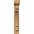 thumbnail image 2 of Ekena Millwork 5 1/2"W x 28"D x 36"H Merced Block Smooth Bracket w/ Offset Brace, Western Red Cedar, 2 of 25