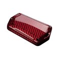 thumbnail image 3 of Carbon Fiber Car Key Chain Case Protective Case Fits for Toyota Alphard RAV4 Hilux Red -, 3 of 4