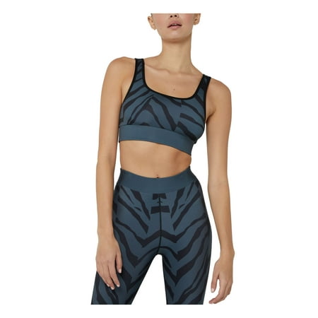 COR Intimates Green Medium Impact Animal Print Sports Bra M