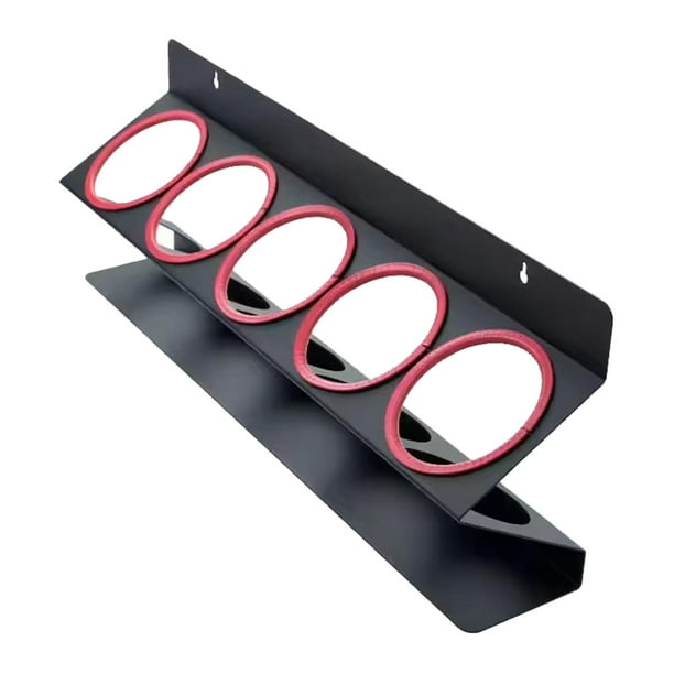 Soporte para botella pulverizadora herramienta de lavado de coches almacenamiento en garaje kusrkot Negro