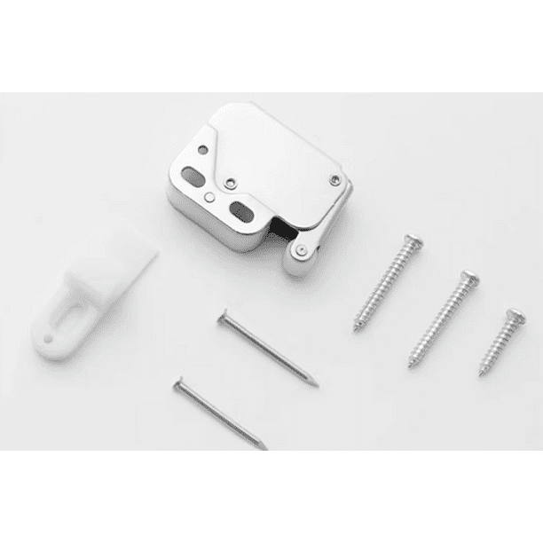 10 Pieces Minilatch Spring Catches Spring Lock Latch Furniture Pressure Lock for Door Mini