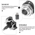 thumbnail image 4 of Miangastore Microphone Connector Panel Mount Accessory 3Pcs 1.5In, 4 of 8