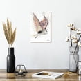 thumbnail image 2 of Elephant Stock Heart Winged Owl Wall Art - Vertical Canvas Wall Art - Living Room Wall Decor - Animal Canvas - White And Beige Decor By Ashvin Harrison - 8" x 12", 2 of 8