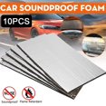 thumbnail image 3 of 10PCS Sheets Car Sound Deadener Heat Insulation Mat for Auto Van Sound C5O3, 3 of 8
