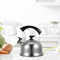 thumbnail image 4 of Silver Kettle Stainless Steel Stove Top Kettle for Home Use 1 Piece, 4 of 5