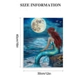 thumbnail image 3 of Dreamy Mermaid Art - Mystical Ocean-Themed Home Decor,12 x inch, 3 of 5