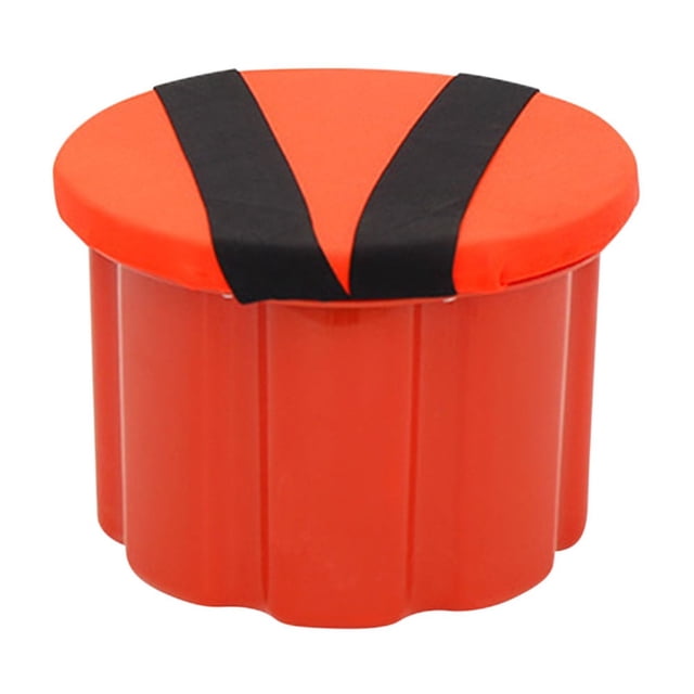 Folding Step Stool | Portable Kneeling Stool for Gardening and Weeding | Low Stool for Farm Work, Camping, and Outdoor Activities | Lightweight Plastic Stool with Foam Padding | 1 Pack