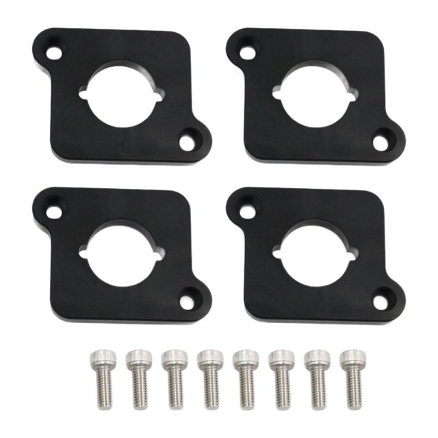 Kit de placa adaptadora de paquete de bobina, accesorios de motor de coche para 1,8 T a 2,0 Negro
