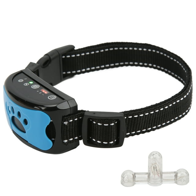 Collier pour Chien Aboiement Collier pour Chien Imperméable Collier pour Chien Aboiement USB Rechargeable Étanche Vibration Réglable Reconnaissance Intelligente Collier d'Entraînement