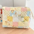 thumbnail image 1 of Bolso De Cosméticos Bolsa de cosméticos de gran capacidad para mujer, bolsa de almacenamiento para acampar (costuras de color) Sywqhk Para Estrenar, 1 of 5