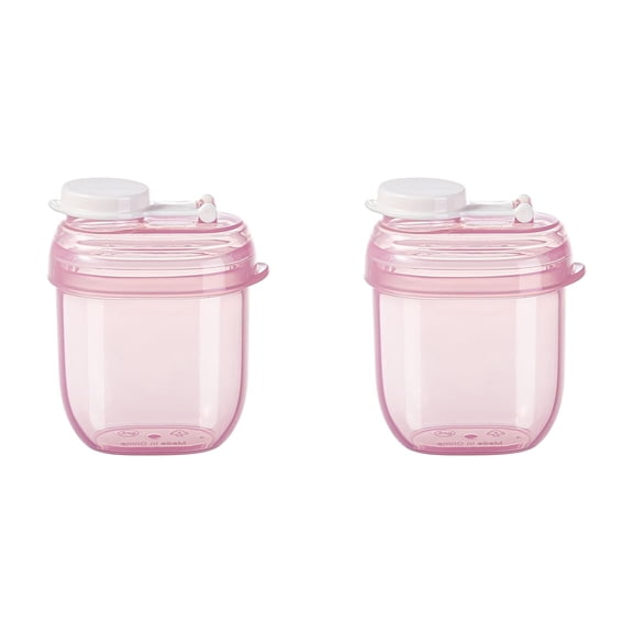 Airtight Formula Container Portable Powder Dispenser 2 Pack