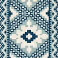 thumbnail image 6 of SAFAVIEH Veranda Magna Southwestern Indoor/Outdoor Area Rug, 2'7" x 5', Ivory/Blue, 6 of 7